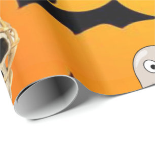 Cadeau Papier d'enveloppement d'Halloween