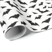 Cadeau Papier d'enveloppement d'Halloween (Coin rond)