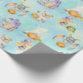 Cadeau Papier d'enveloppement d'Halloween (Coin)