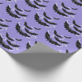 Cadeau Papier d'enveloppement d'Halloween (Coin)