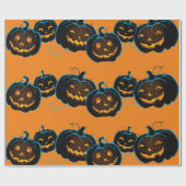 Cadeau Papier d'enveloppement d'Halloween (Plat)