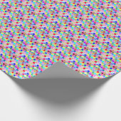 Cadeau Papier d'enveloppement d'hexagone (Coin)