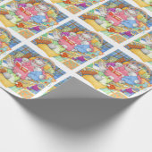 Cadeau Papier d'enveloppement d'HISTOIRE (Coin)