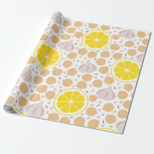 Cadeau Papier d'enveloppement d'houmous