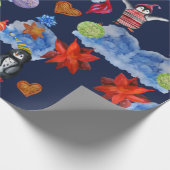 Cadeau Papier d'enveloppement d'oiseaux pingouins (Coin)