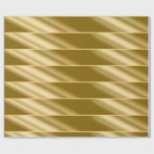 Cadeau Papier d'enveloppement d'or ondulé (Plat)