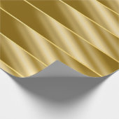 Cadeau Papier d'enveloppement d'or ondulé (Coin)