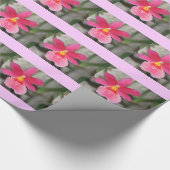 Cadeau Papier d'enveloppement d'orchidées roses (Coin)