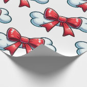 Cadeau Papier d'enveloppement d'os de chien de Noël (Coin)