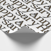 Cadeau Papier d'enveloppement du bon anniversaire (Coin)