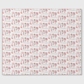 Cadeau Papier d'enveloppement du cancer du sein (Plat)