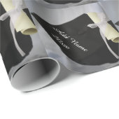 Cadeau Papier d'enveloppement du diplôme de Casquette per (Coin rond)