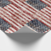 Cadeau Papier d'enveloppement du drapeau américain (Coin)