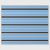 Cadeau Papier d'enveloppement du drapeau du Botswana patr (Plat)