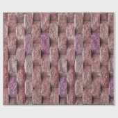 Cadeau Papier d'enveloppement du mur en pierre de couleur (Plat)