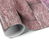 Cadeau Papier d'enveloppement du mur en pierre de couleur (Coin rond)