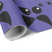 Cadeau Papier d'enveloppement du visage de l'araignée (Coin rond)