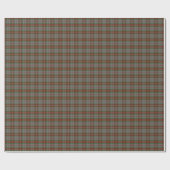 Cadeau Papier d'enveloppement écossais Clan Grey Tartan (Plat)