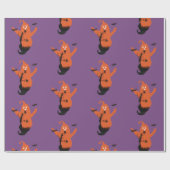 Cadeau Papier d'enveloppement Éffrayant pour fantôme d'Ha (Plat)