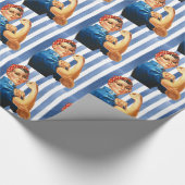 Cadeau Papier d'enveloppement électrique pour femmes (Coin)