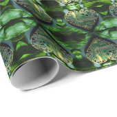 Cadeau Papier d'enveloppement électronique en forme de co (Coin rond)