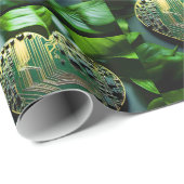 Cadeau Papier d'enveloppement électronique en forme de co (Coin rond)