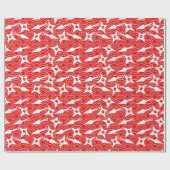 Cadeau Papier d'enveloppement Élégance Ninja (Plat)