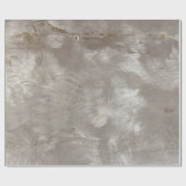 Cadeau Papier d'enveloppement en aluminium brossé (Plat)