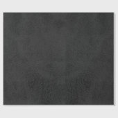 Cadeau Papier d'enveloppement en daim noir (Plat)