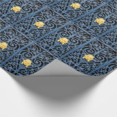 Cadeau Papier d'enveloppement en fer forgé Art déco (Coin)