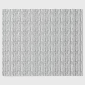 Cadeau Papier d'enveloppement en fil blanc