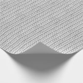 Cadeau Papier d'enveloppement en fil blanc (Coin)