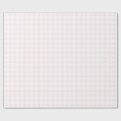 Cadeau Papier d'enveloppement en plâtre rose clair modern (Plat)