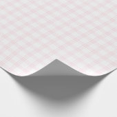 Cadeau Papier d'enveloppement en plâtre rose clair modern (Coin)