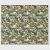 Cadeau Papier d'enveloppement Enchanted Mountain Kingdom (Plat)