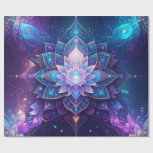 Cadeau Papier d'enveloppement Ethereal Lotus