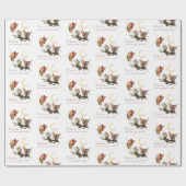 Cadeau Papier d'enveloppement Fairy Friends (Plat)