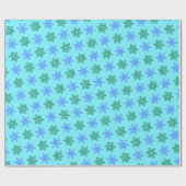 Cadeau Papier d'enveloppement festif de Noël joyeux (Plat)