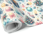 Cadeau Papier d'enveloppement Festive (Coin rond)