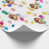 Cadeau Papier d'enveloppement Goldendoodle 2 (Coin)