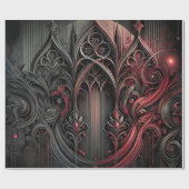 Cadeau Papier d'enveloppement gothique (Plat)