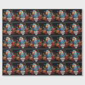 Cadeau Papier d'enveloppement Halloween/Joker (Plat)
