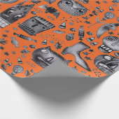 Cadeau Papier d'enveloppement Halloween-O-Rama (Coin)
