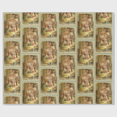 Cadeau Papier d'enveloppement Hansel et Gretel (Plat)