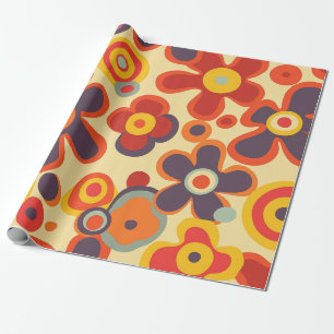 Cadeau Papier d'enveloppement hippie
