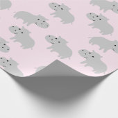 Cadeau Papier d'enveloppement Hippo (Coin)