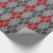 Cadeau Papier d'enveloppement Jacquard cendres et membres (Coin)