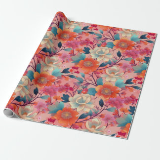 Cadeau Papier d'enveloppement japonais en tissu Kimono