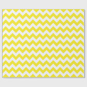 Cadeau Papier d'enveloppement jaune et blanc grand fromag (Plat)