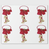 Cadeau Papier d'enveloppement Jingle Bells (Plat)